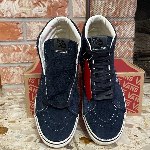 Vans Sk8 hi Hairy suede Sky Captain - Picture 3 of 9